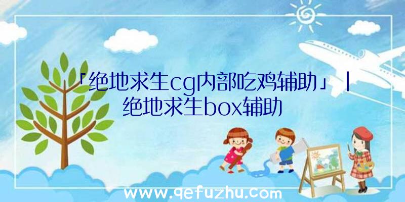 「绝地求生cg内部吃鸡辅助」|绝地求生box辅助